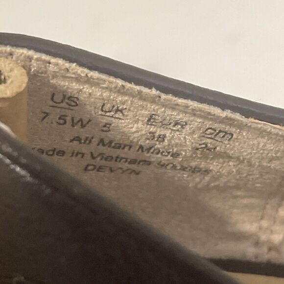 New Women's Life Stride "Devyn" Brown 2 Inch Block Heel Penny Loafers, Size 7.5 - Picture 5 of 10